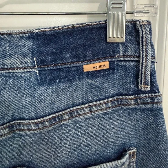 MOTHER The Mid Rise Maven Ankle Toil And Trouble Size 25 - Picture 7 of 15